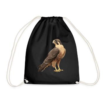 Faucon Faucon - Sac de sport léger - noir - Devant