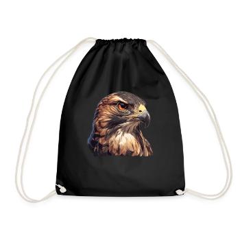 Faucon Faucon - Sac de sport léger - noir - Devant
