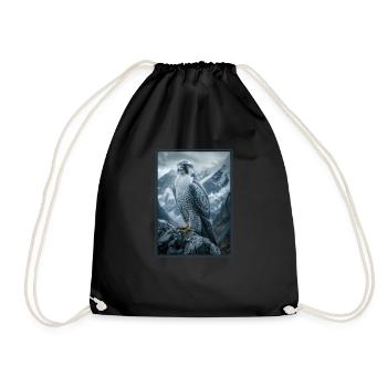 Faucon Faucon - Sac de sport léger - noir - Devant