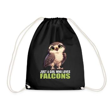 Faucon Faucon - Sac de sport léger - noir - Devant