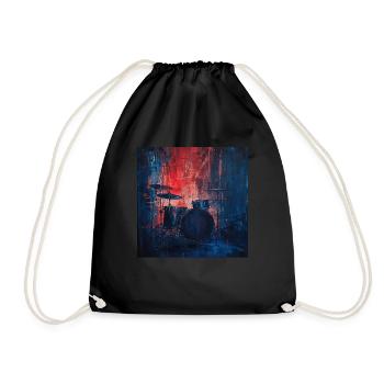 Percussion - Drawstring Bag - black - Front