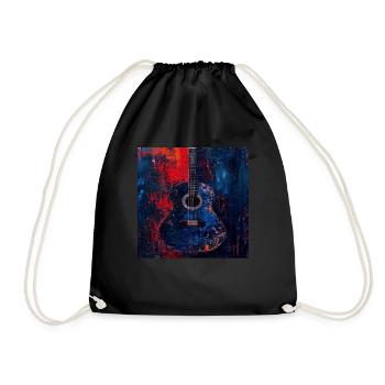 Guitare - Sac de sport léger - noir - Devant