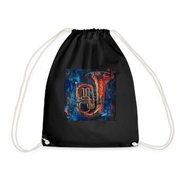 Tuba - Sac de sport léger - noir - Devant