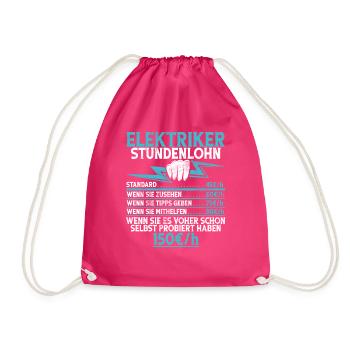 Electronicien Electrique Profession Volt Génie Electrique - Sac de sport léger - fuchsia - Devant