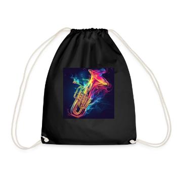 Tuba - Sac de sport léger - noir - Devant