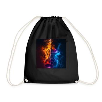 Violin - Drawstring Bag - black - Front