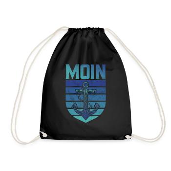 Captain Sailing Saying Boat Sailboat Captain - Drawstring Bag - black - Front