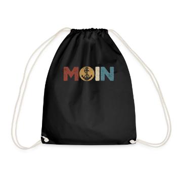 Captain Sailing Saying Boat Sailboat Captain - Drawstring Bag - black - Front