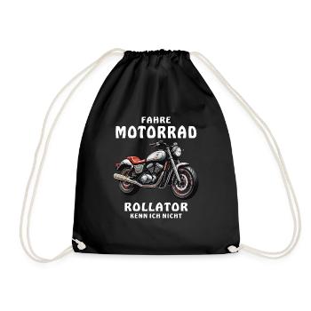 JE NE CONNAIS PAS DE DÉAMBULATEUR DE MOTO - Sac de sport léger - noir - Devant