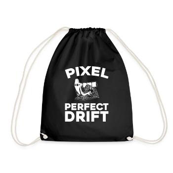 Sim Racing - Drawstring Bag - black - Front
