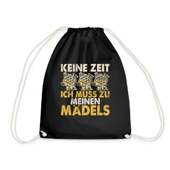 Beekeepers Bees Honey Nature Bee Whispers Beekeeping - Drawstring Bag - black - Front