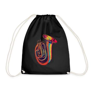 Tuba - Sac de sport léger - noir - Devant