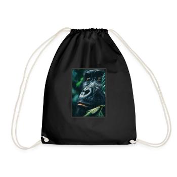 Gorilles Gorilles - Sac de sport léger - noir - Devant