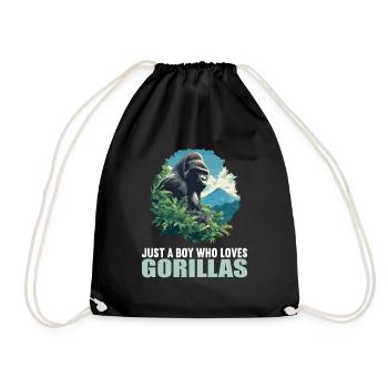Gorilles Gorilles - Sac de sport léger - noir - Devant
