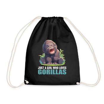 Gorilles Gorilles - Sac de sport léger - noir - Devant