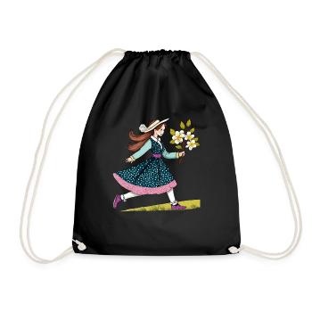 CHILD - Drawstring Bag - black - Front