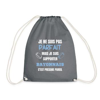 Supporter Bayonnais Rugby - Sac de sport léger - gris - Devant