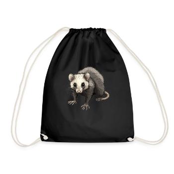 Opossum Opossums - Sac de sport léger - noir - Devant