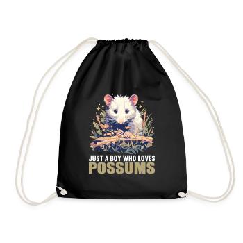 Opossum Opossums - Sac de sport léger - noir - Devant