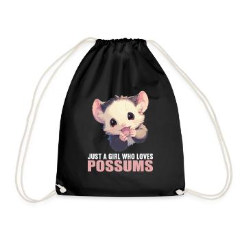 Opossum Opossums - Sac de sport léger - noir - Devant