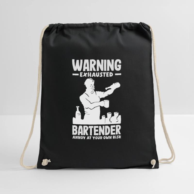 Funny Bartender Saying Bartender Gift Drawstring Bag