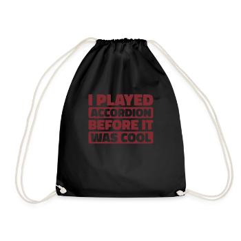 Accordéon - Sac de sport léger - noir - Devant