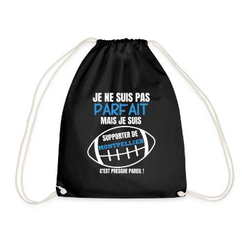 Supporter Parfait Montpellier Rugby - Sac de sport léger - noir - Devant