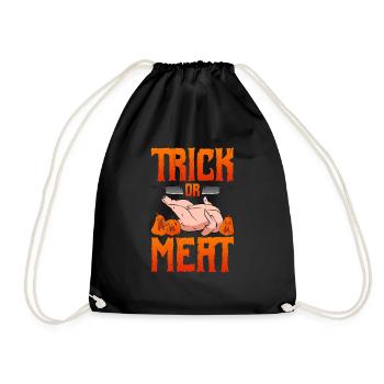 Halloween Butcher Halloween Butcher - Drawstring Bag - black - Front