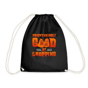 Halloween Butcher Halloween Butcher - Drawstring Bag - black - Front