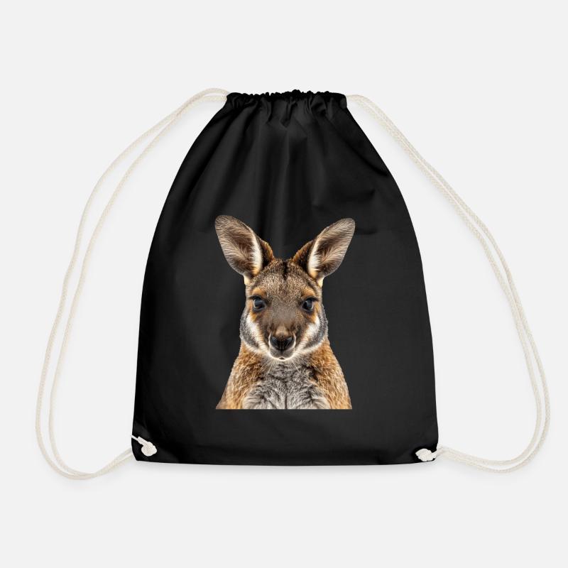 Wallaby - Turnbeutel - Schwarz