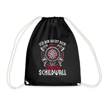 Vikings, Mythologie nordique, Dieux, Viking - Sac de sport léger - noir - Devant