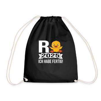 Rente 2025 Retraité 2025 Rente 2025 - Sac de sport léger - noir - Devant