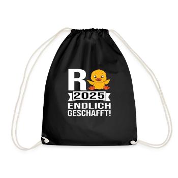 Rente 2025 Retraité 2025 Rente 2025 - Sac de sport léger - noir - Devant