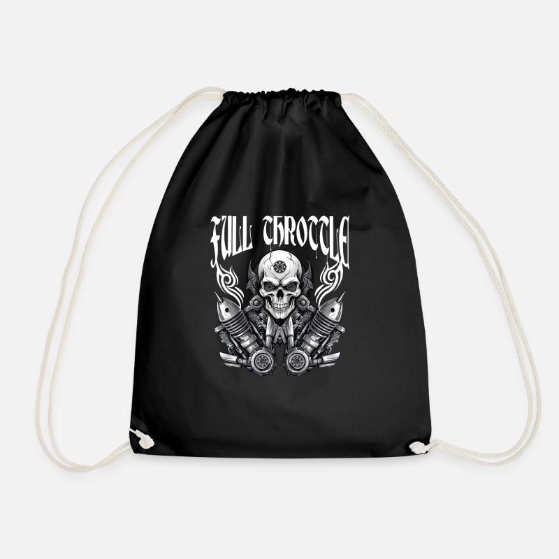 Full Throttle - Turnbeutel - Schwarz