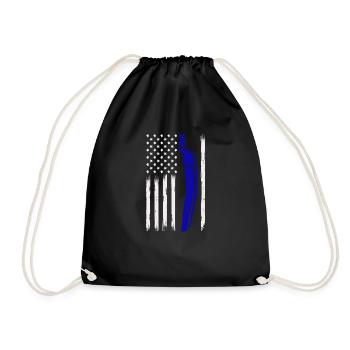 Funny Bartender Saying Bartender Gift - Drawstring Bag - black - Front