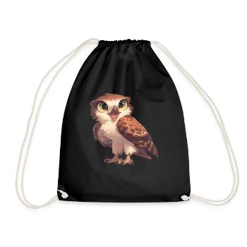 Faucon Faucon - Sac de sport léger - noir - Devant