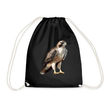 Faucon Faucon - Sac de sport léger - noir - Devant