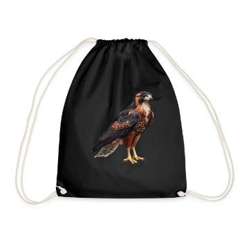 Faucon Faucon - Sac de sport léger - noir - Devant