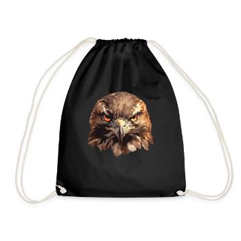 Faucon Faucon - Sac de sport léger - noir - Devant