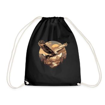 Faucon Faucon - Sac de sport léger - noir - Devant