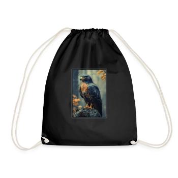 Faucon Faucon - Sac de sport léger - noir - Devant