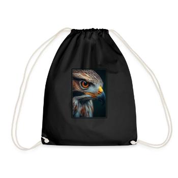 Faucon Faucon - Sac de sport léger - noir - Devant