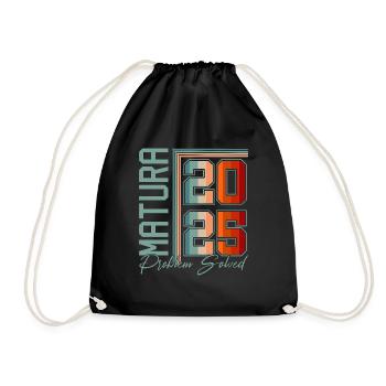 Matura 2024 Matura Matura Graduation Gift - Drawstring Bag - black - Front