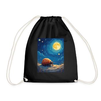 Propriétaire d’isopodes Entomologiste Rollie Pollie Lover Pill - Sac de sport léger - noir - Devant