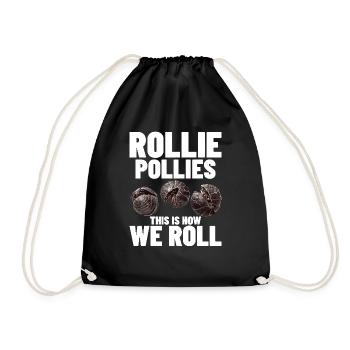 Rollie Pollies c’est comme ça que nous roulons Insect Pill Bug - Sac de sport léger - noir - Devant