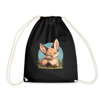 Jackals Jackal - Drawstring Bag - black - Front