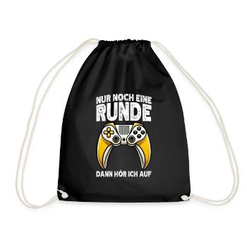 Encore un tour, puis j’écouterai sur consoles - Sac de sport léger - noir - Devant