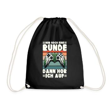 Encore un tour, puis j’écouterai sur consoles - Sac de sport léger - noir - Devant