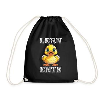 APPRENDRE LE CANARD - Sac de sport léger - noir - Devant