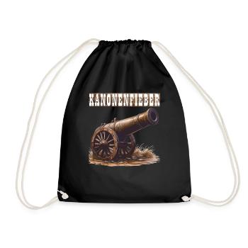 CANNON FEVER - Drawstring Bag - black - Front